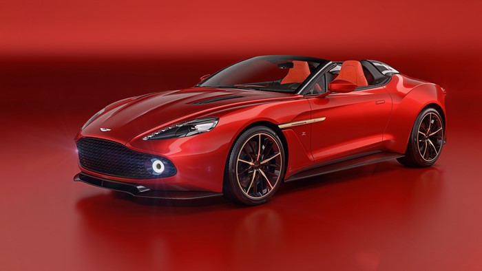 Aston Martin Vanquish Zagato Speedster Cabriolet