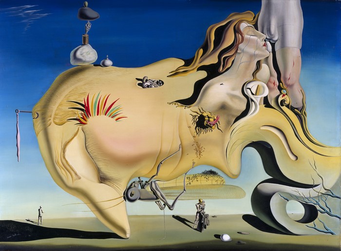 The Great Masturbator by Salvador Dali