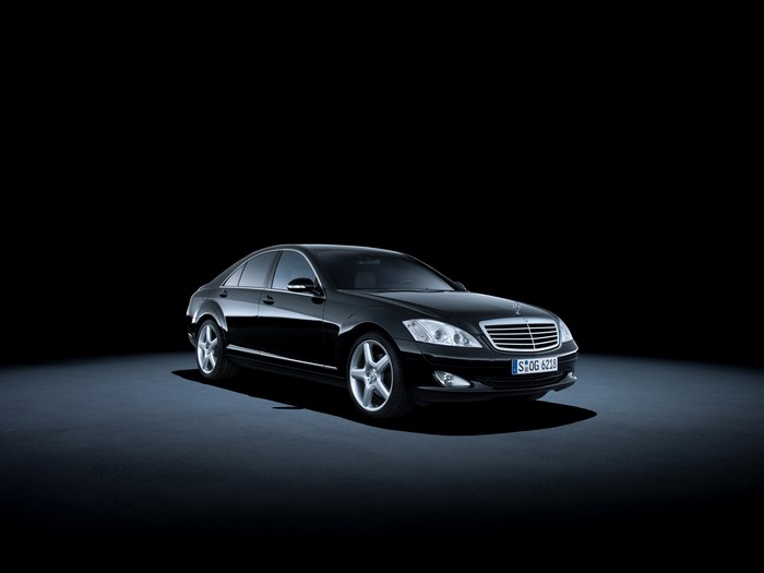 Black 2005-09 S 500 Mercedes-Benz