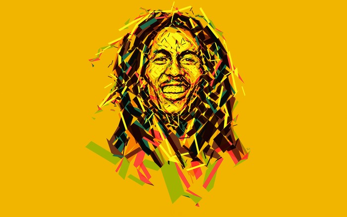 Bob Marley Vector Graphic