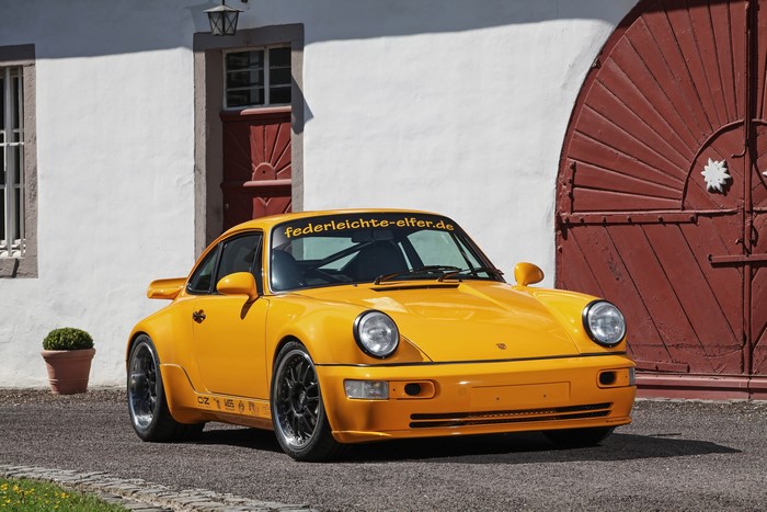 4K 2017 DP Motorsport DP964 Project Yellow Porsche