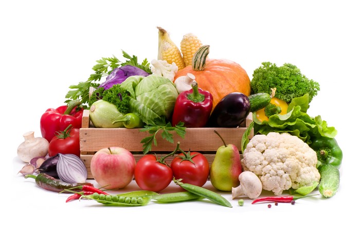 4K Assortment of Fresh Vegetables and Fruits