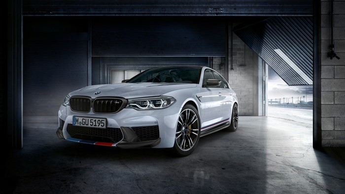 White 2018 BMW M5 M Performance