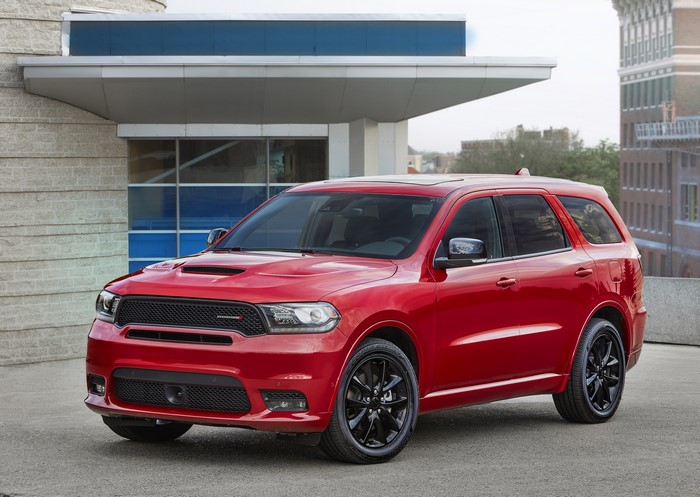 Red 2018 Dodge Durango R-T Blacktop