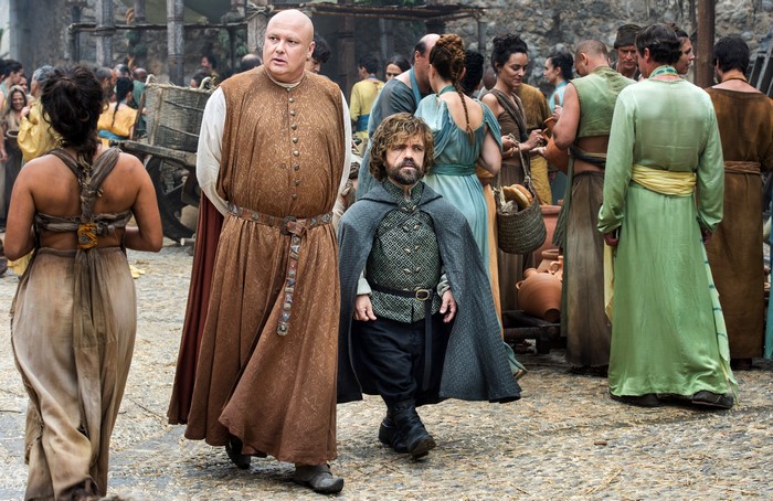 Tyrion Lannister and Varys from Game of Thrones