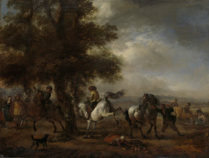 Philips Wouwerman's The White Horse