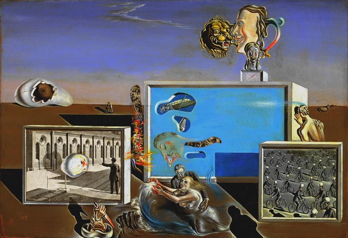 Illumined Pleasures by Salvador Dali Surreal Art