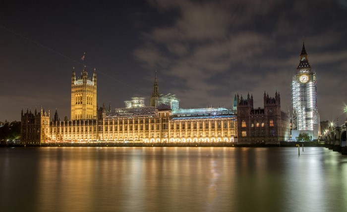 Houses of Parliament and Big Ben at night