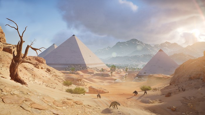 Assassin's Creed Origins 4K Egypt Desert Pyramids