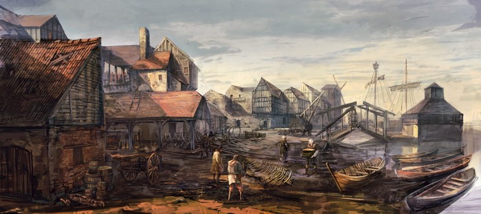 Novigrad Port from The Witcher 3: Wild Hunt