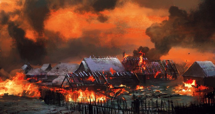 The Witcher 3: Wild Hunt - Burning Village