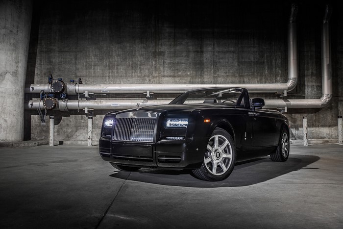 Black Rolls-Royce Phantom Nighthawk Cabriolet
