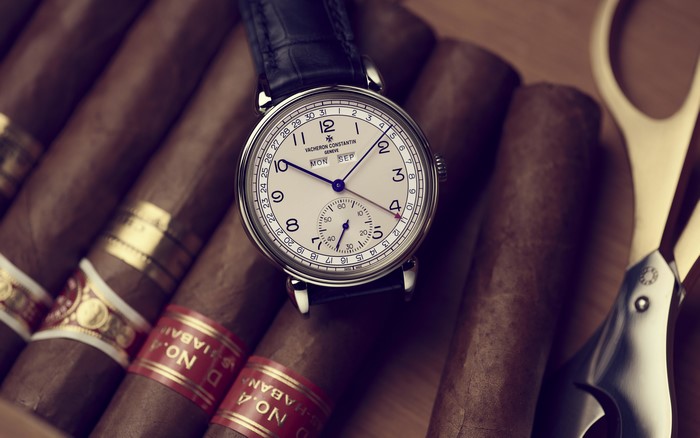 Vacheron Constantin Watch on Cigars