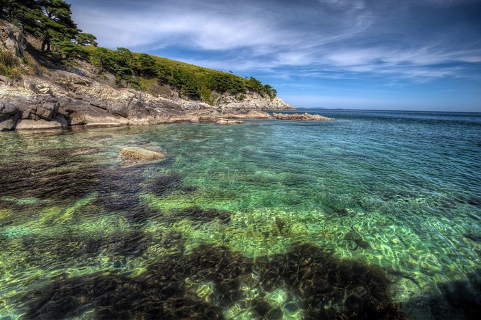 4K Coastline in Primorsky Krai, Russia