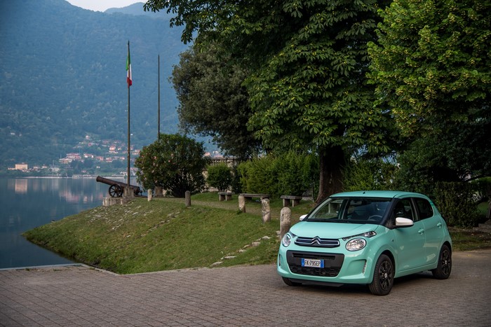 2017 Citroen C1 Pacific Edition by a Lake