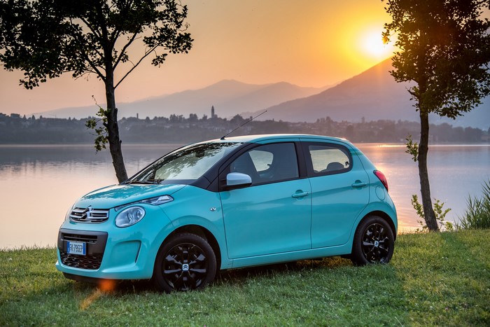 Citroen C1 Pacific Edition by a Lake at Sunset