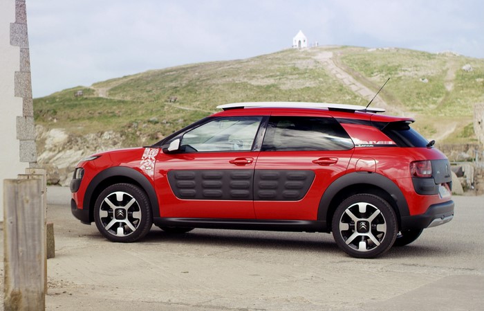 Red Citroen C4 Cactus Rip Curl Special Edition car