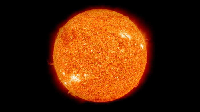 4K Sun Closeup