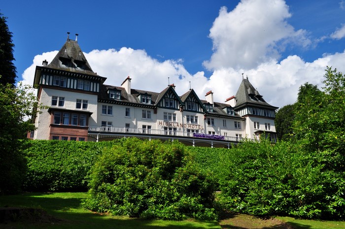 Highland Hotel in Strathpeffer, Scotland