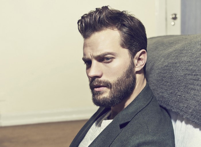 Jamie Dornan with beard