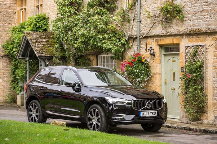 Black 2017 Volvo XC60 T8 Inscription
