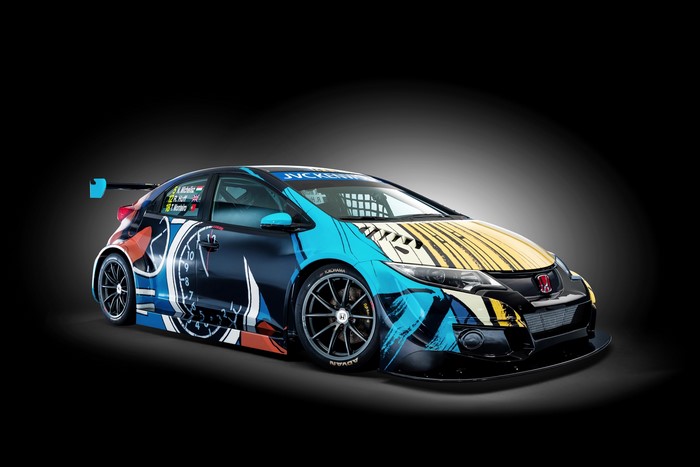 2016 Honda Civic WTCC Art Car by Jean Graton