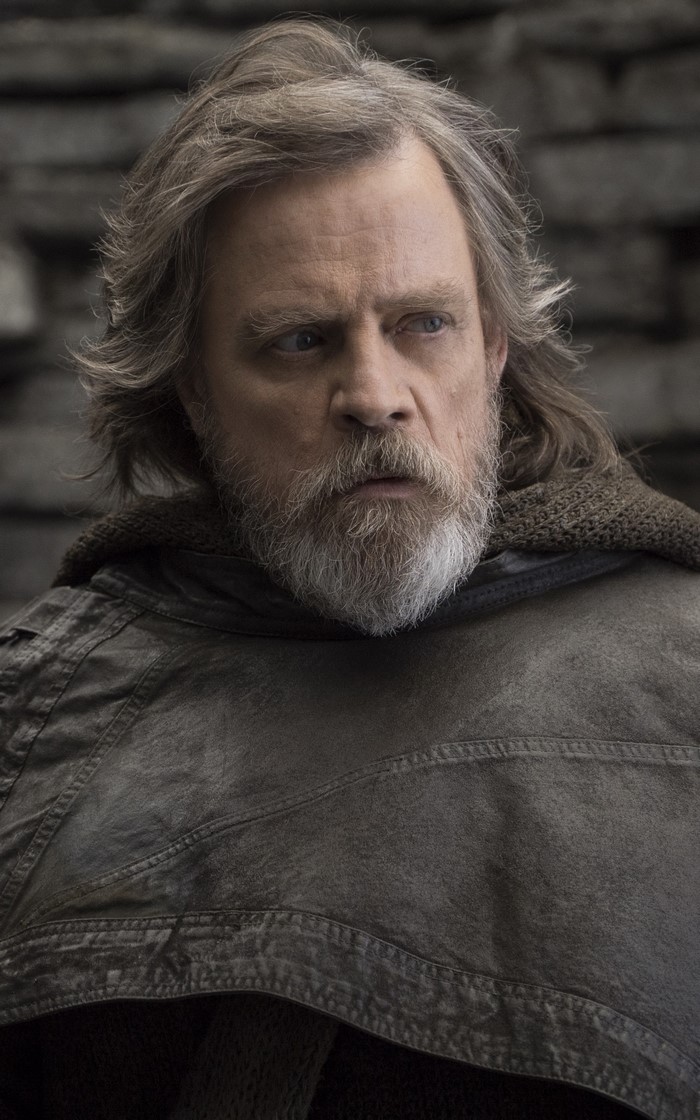 Luke Skywalker from Star Wars: The Last Jedi