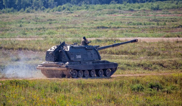 MSTA-S 152mm SPG Russian