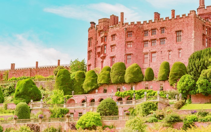 Powis Castle in the United Kingdom