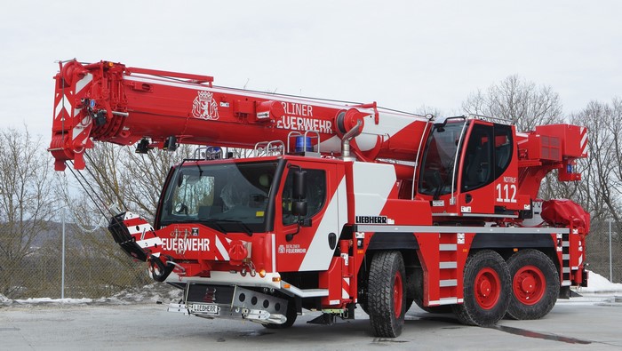 Liebherr LTM 1050-3.1 Fire Engine Mobile Crane