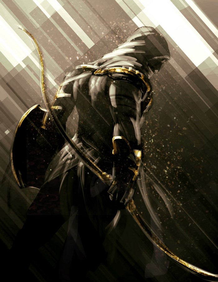 Bayek from Assassin's Creed Origins with bow