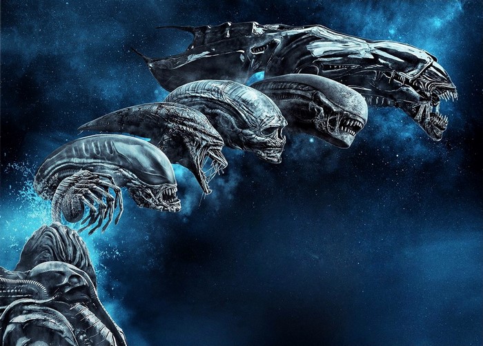 Alien: Covenant Xenomorphs in Space