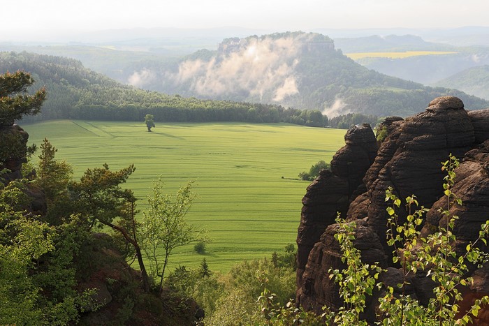 Saxon Switzerland National Park, Germany Landscape