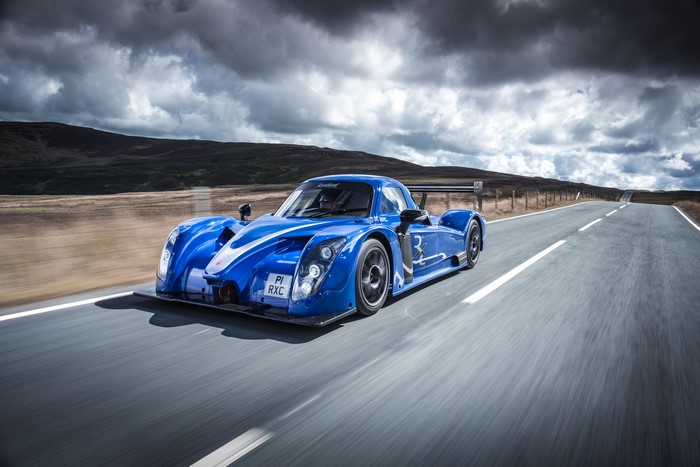 Blue 2013-17 Radical RXC on a Road
