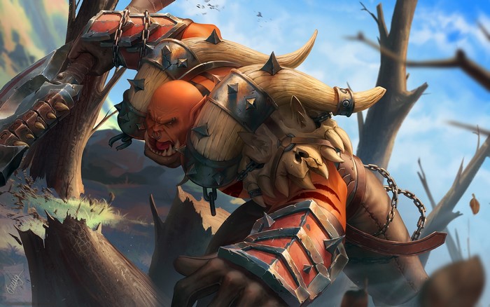 Garrosh Hellscream from World of WarCraft