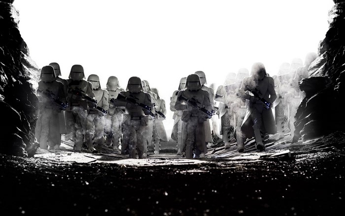4K Star Wars: The Last Jedi Clone Troopers