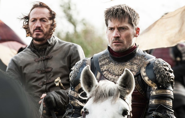 Jaime Lannister and Bronn from Game of Thrones