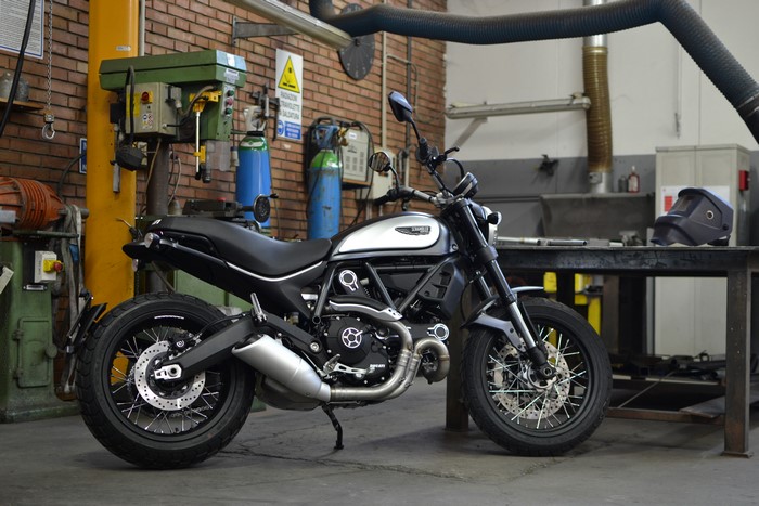 4K 2015-17 Ducati Scrambler Classic Motorcycle