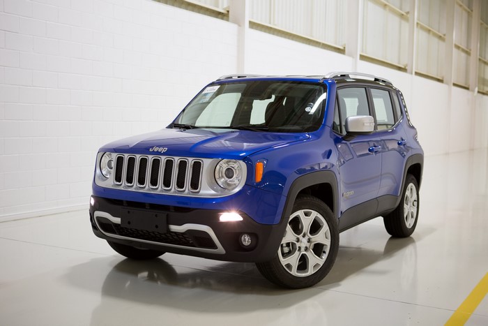 Blue Jeep Renegade Metallic