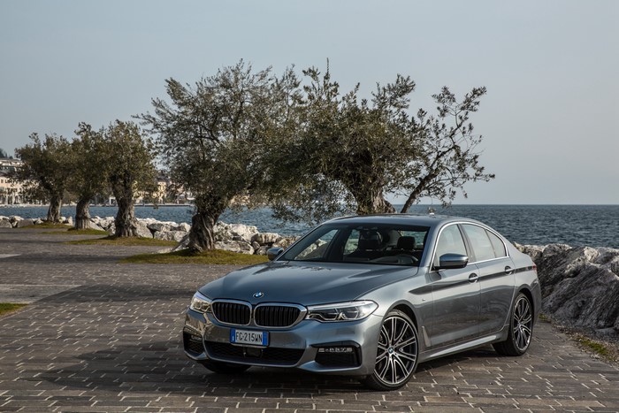 Grey BMW 530d xDrive Sedan M Sport
