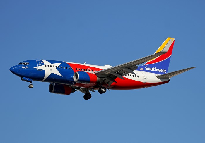Southwest Airlines Boeing 737 "Lone Star" Livery