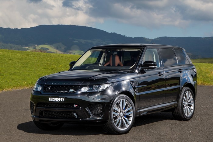 Black 2015-17 Land Rover Sport SVR