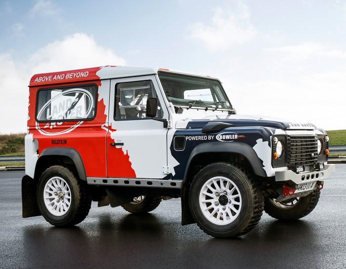Land Rover Defender Challenge Car by Bowler