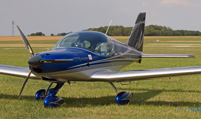 BRM Aero Bristell XL-8 airplane on a grassy field