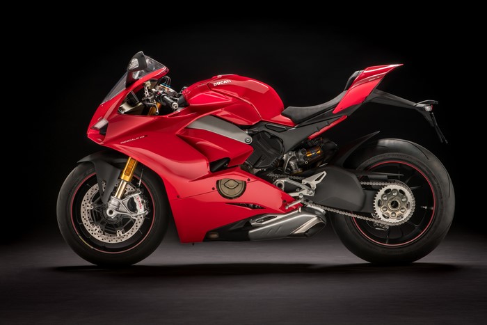 4K Ducati 2018 Panigale V4 S Motorcycle