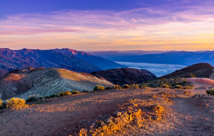 Death Valley National Park at Sunset