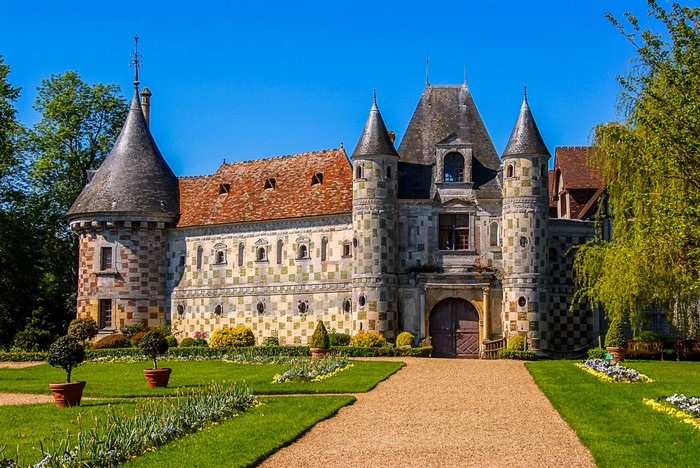 Chateau de St Germain de Livet, France