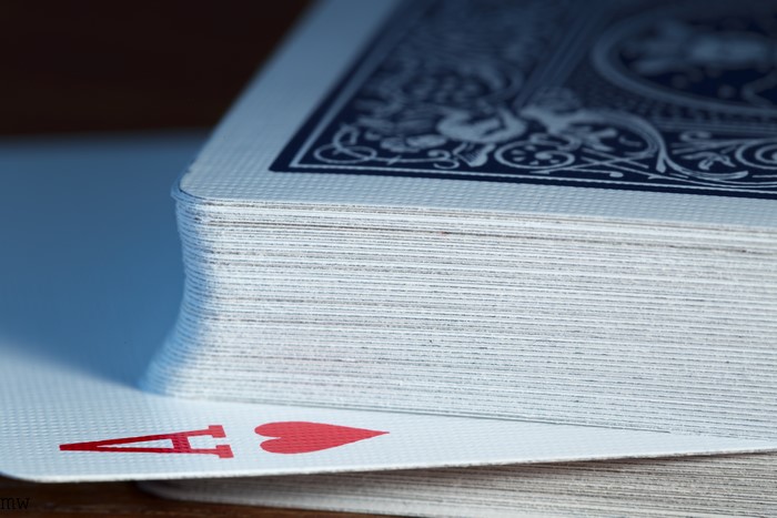 Ace of Hearts Card and Deck Macro