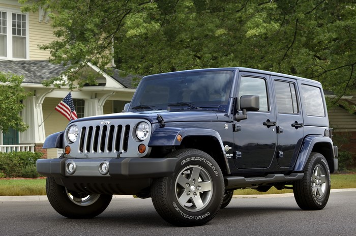 Blue 2012 Jeep Wrangler Freedom Edition