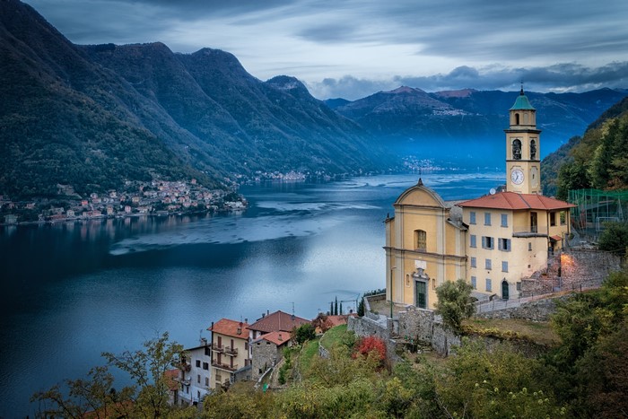 Church of San Miro, Pognana Lario, Lake Como, Italy
